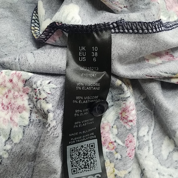 ASOS Maternity Mini Button Tea Dress - Picture 8 of 8